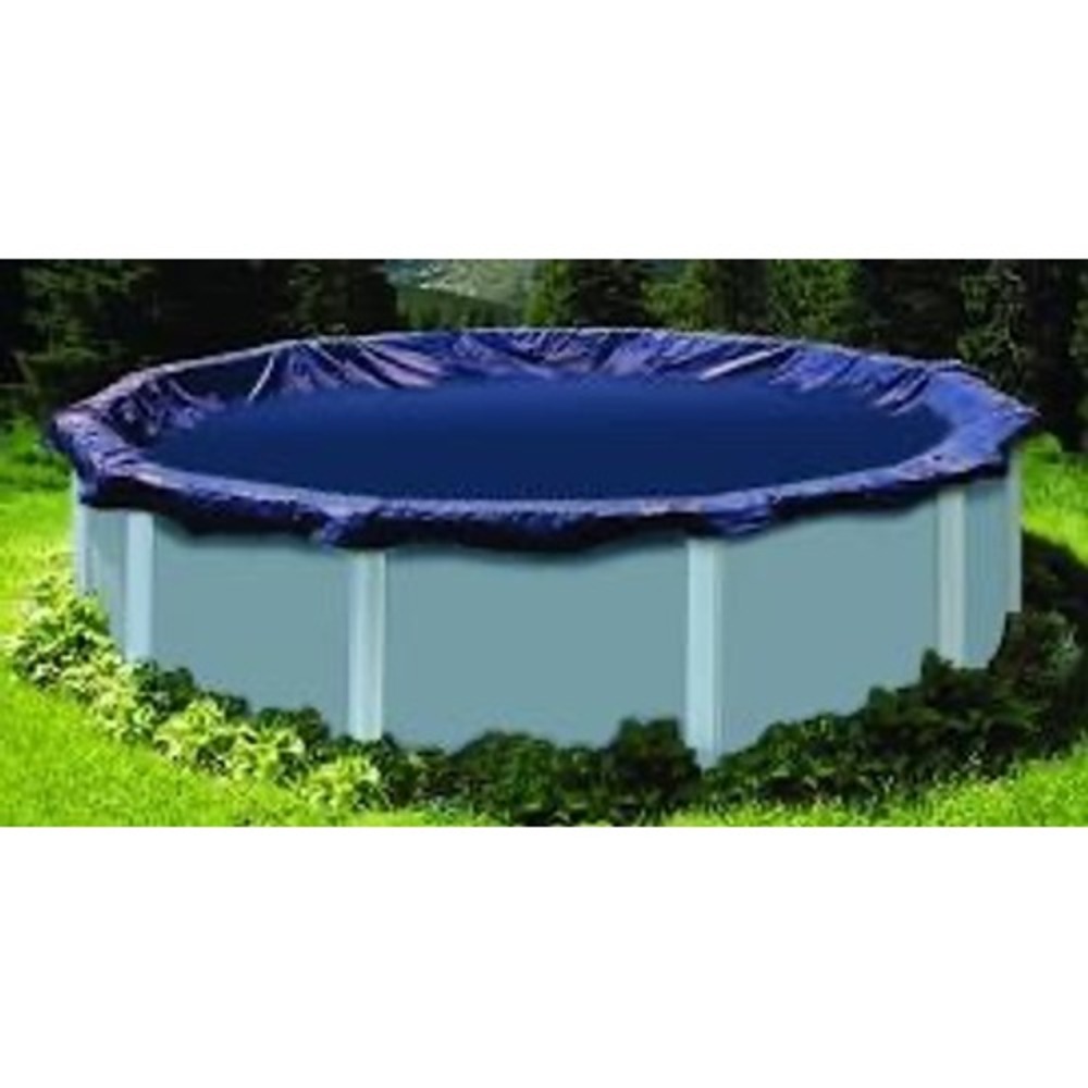 Swimline Winter Pool Cover 18 Foot Blue New Deluxe Above‎ Ground Round Solid